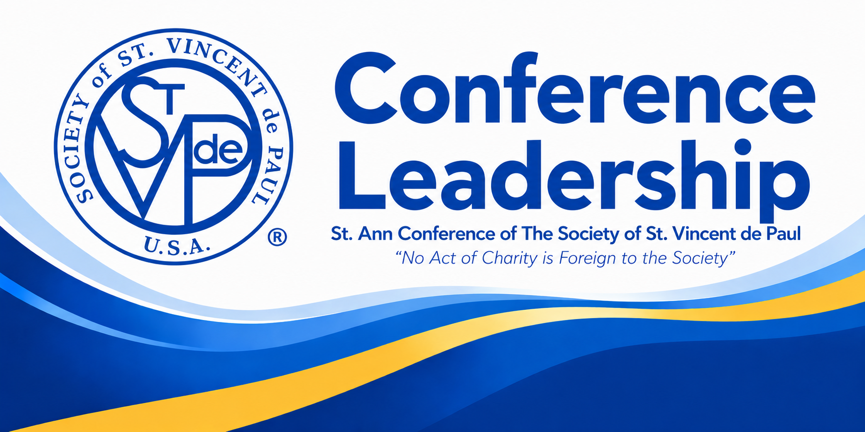 Conference leadership header