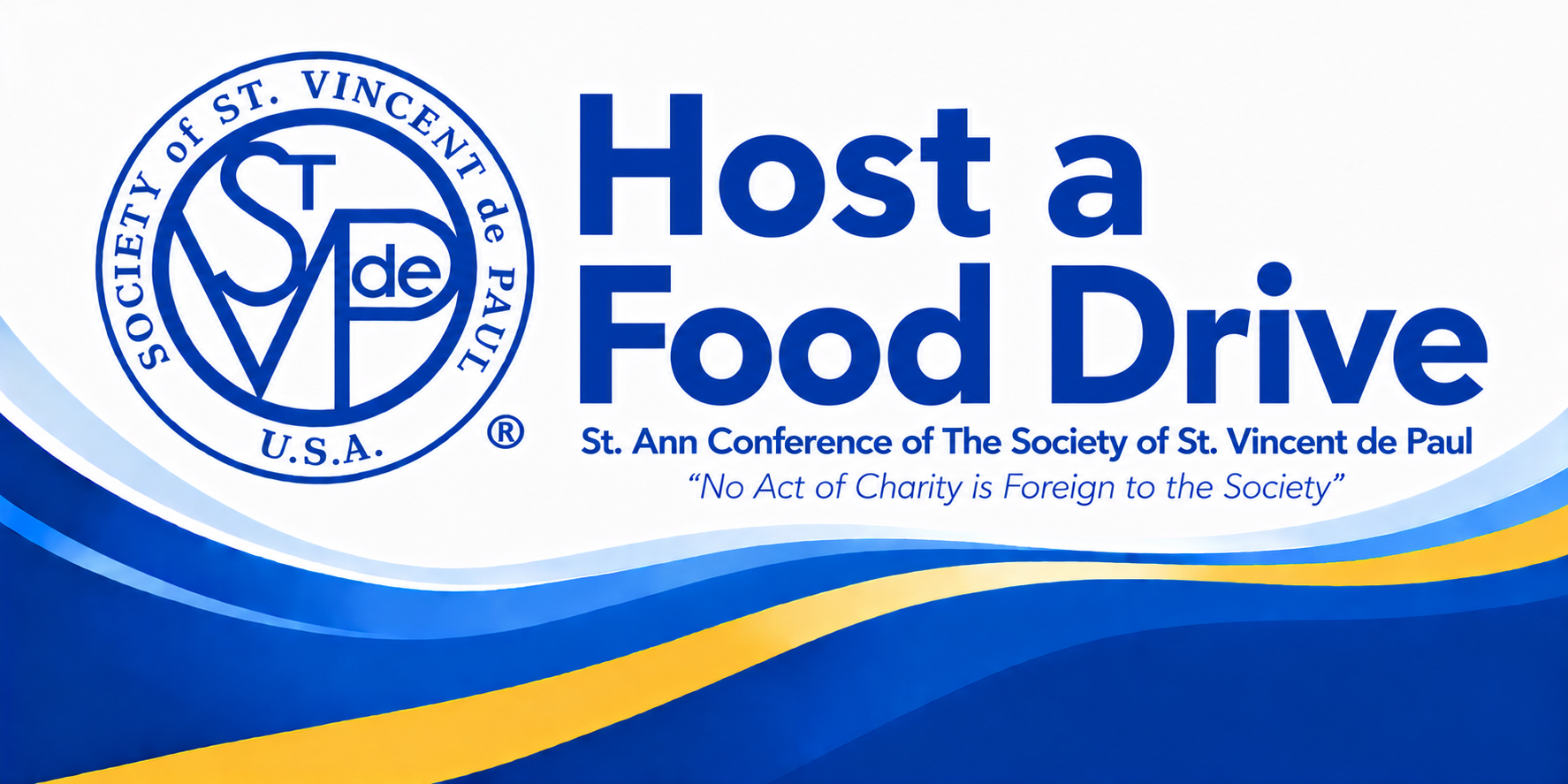 host a food drive new header