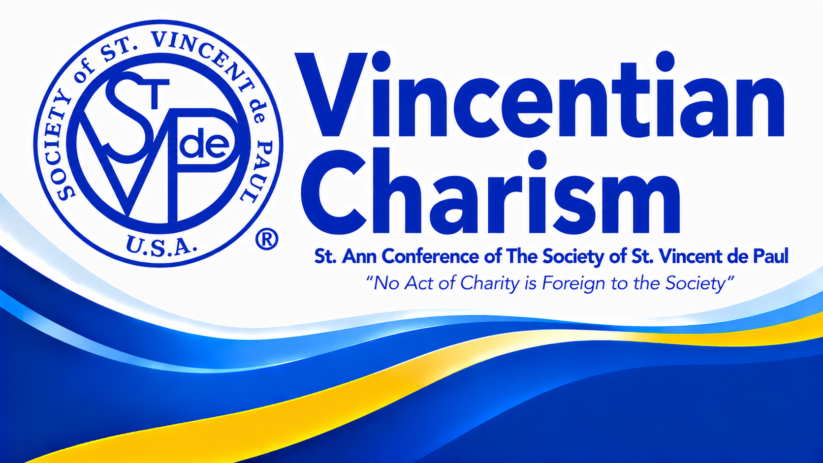 Vincentian charism header image