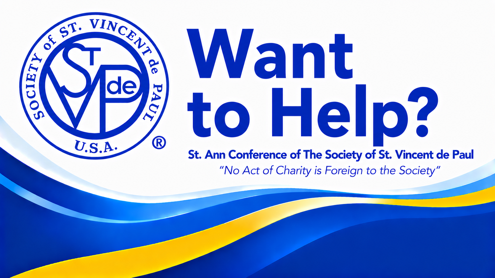 Want to help header image